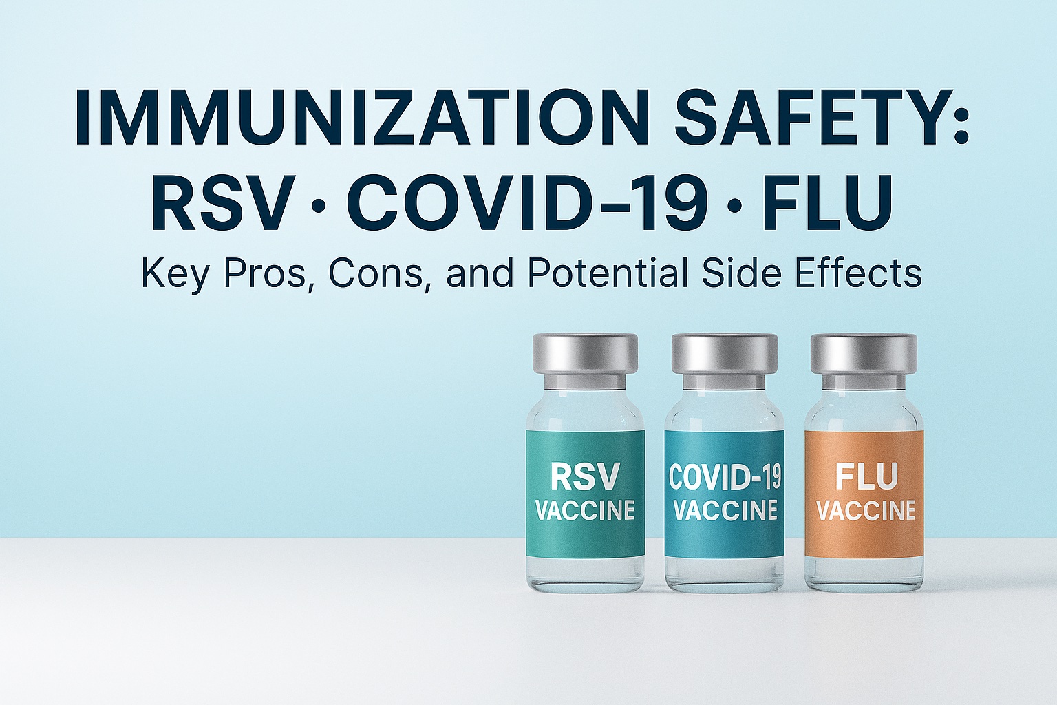 Are Seasonal Immunizations for RSV, COVID-19, and Influenza Safe?