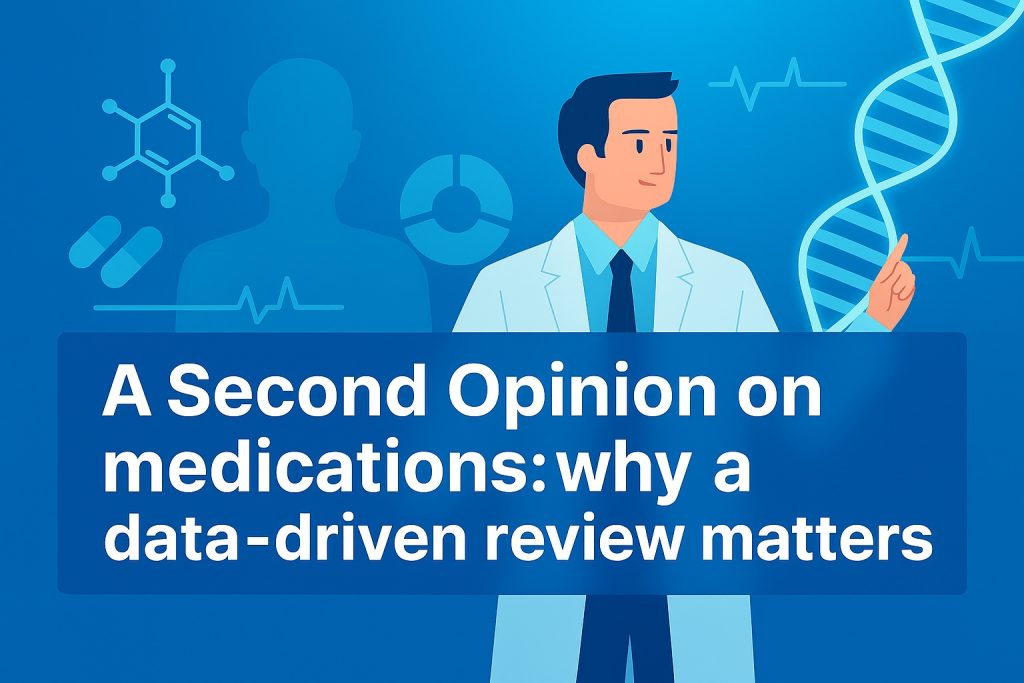 A Second Opinion on medications: why a data-driven review matters