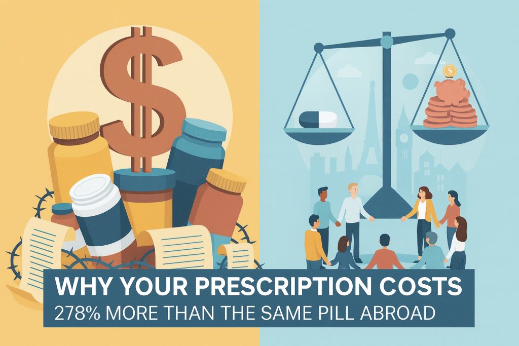 The Price Paradox: Why Your Prescription Costs 278% More Than the Same Pill Abroad